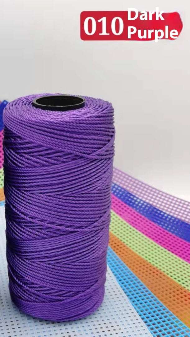 Ice Silk Yarn 1.5mm Polypropylene Crochet Thread DIY Knitting Yarn