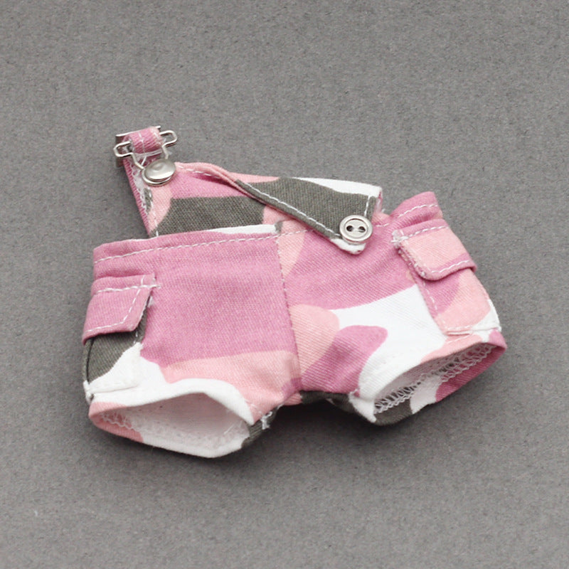 Fashion Doll Overalls Mini Suspender Pants Cute Outfit Clothes Accessories