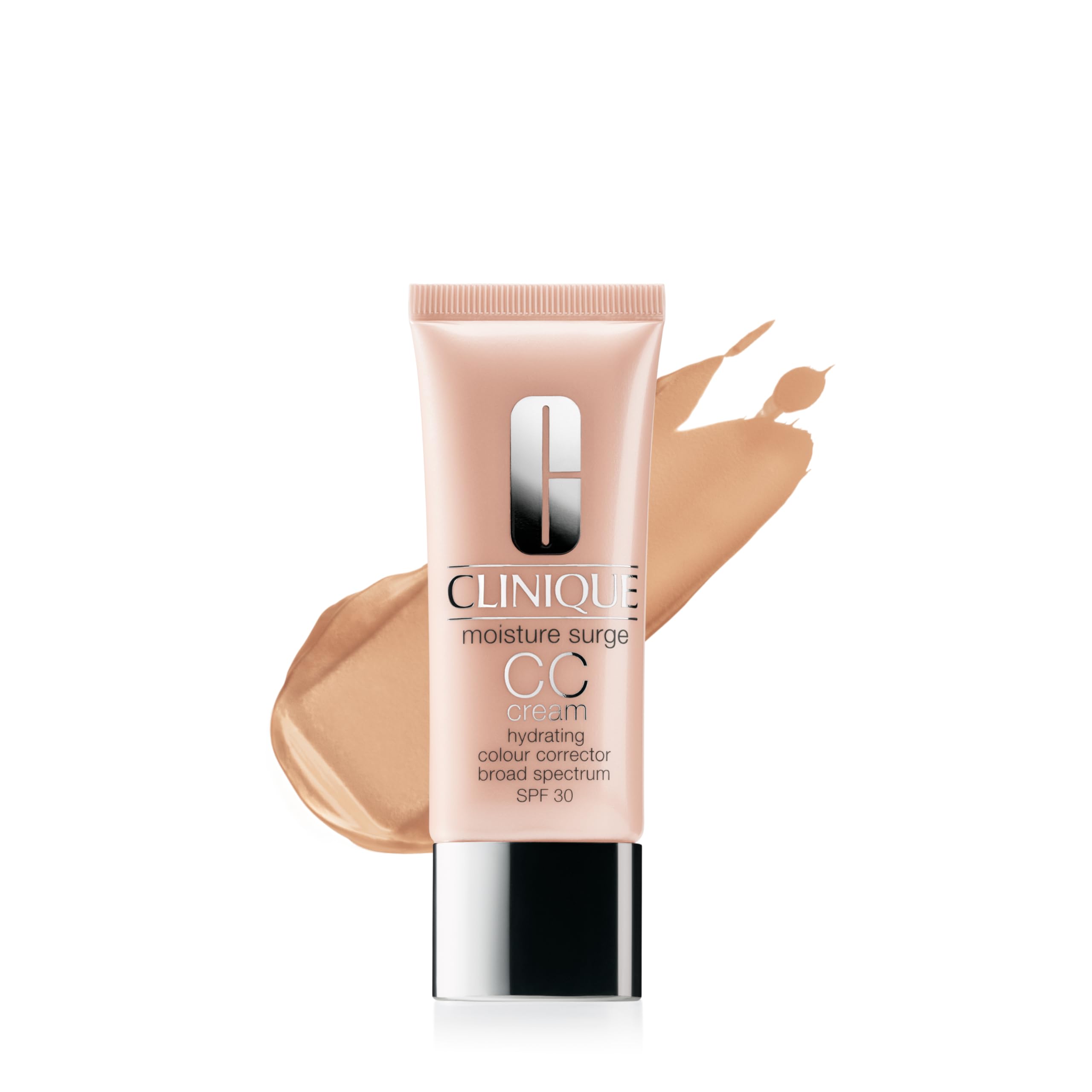 Clinique Moisture Surge Daily CC Cream Hydrating Colour Corrector Broad Spectrum SPF 30 Tinted Moisturizer For All Skin Types | Medium Coverage, Natural Finish, Light Medium, 1.35 Fl Oz