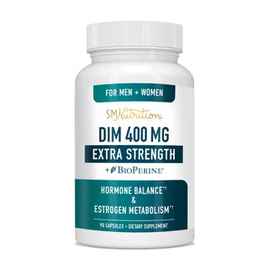 Extra Strength DIM Supplement 400MG | Hormone Balance & Estrogen Metabolism for Men and Women