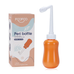 Peri Bottle for Postpartum Care, for Postpartum Essentials, Feminine Care Orange