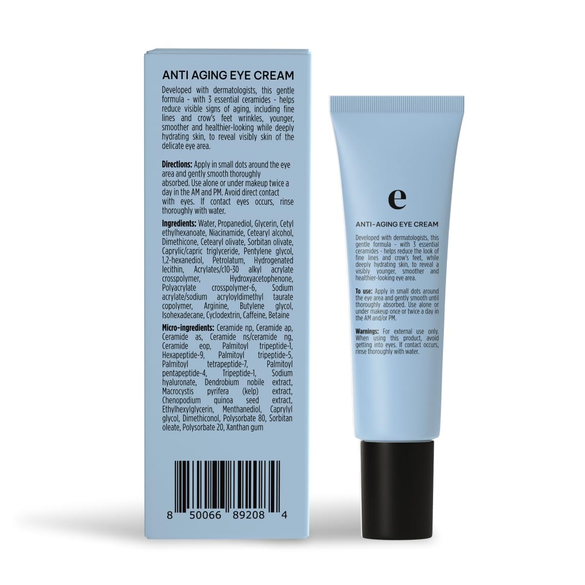 Eliré Anti-Aging Eye Cream - Smooth, Firm & Hydrate (15ml)