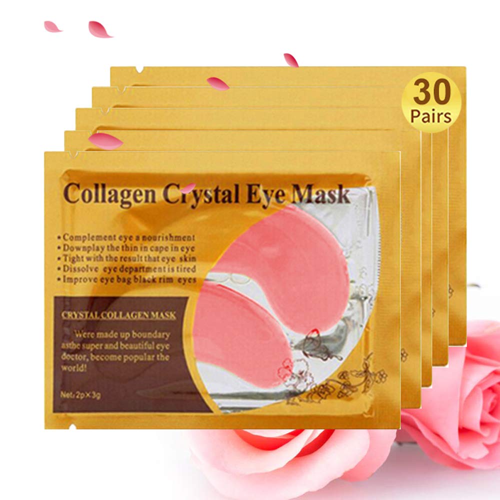 Felico Pink Collagen Under Eye Patches (30 PCS)
