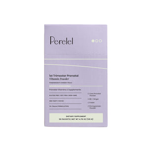 Perelel 1st Trimester Prenatal Multivitamin Powder - Daily No-Nausea Formula