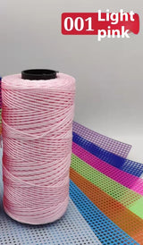 Ice Silk Yarn 1.5mm Polypropylene Crochet Thread DIY Knitting Yarn