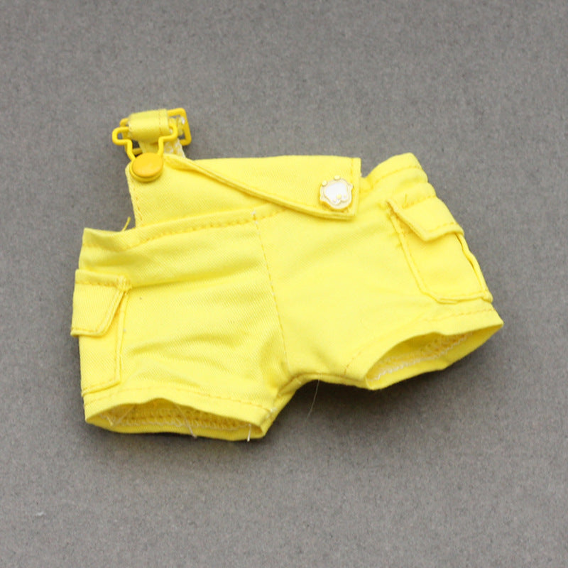 Fashion Doll Overalls Mini Suspender Pants Cute Outfit Clothes Accessories