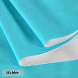 High Elastic Matte Faux Leather Fabric 1M Soft PU Leather DIY Sewing Material