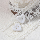 Cute Heart Eye Buttons Plastic Sewing Buttons for Clothes 20pcs Set