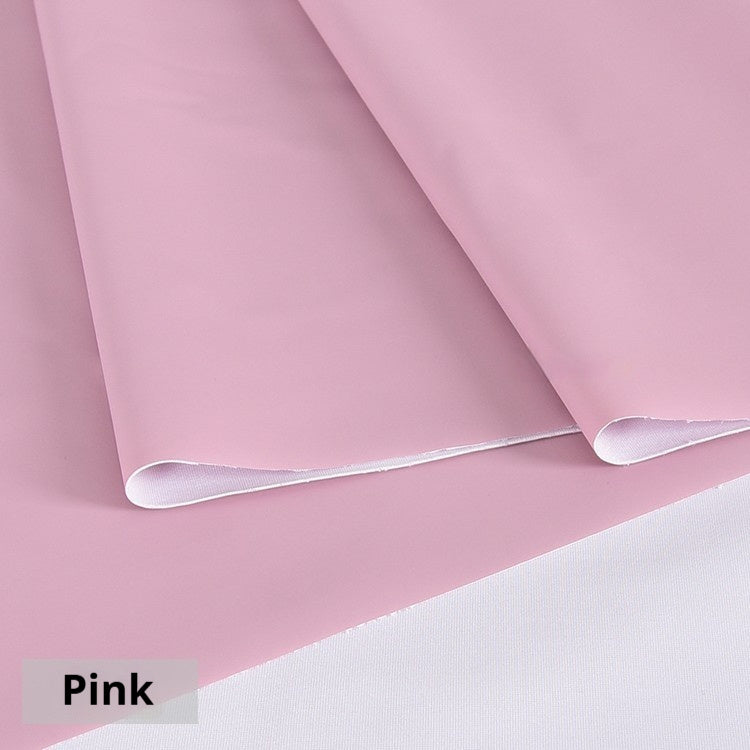 High Elastic Matte Faux Leather Fabric 1M Soft PU Leather DIY Sewing Material