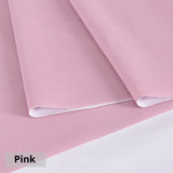 High Elastic Matte Faux Leather Fabric 1M Soft PU Leather DIY Sewing Material