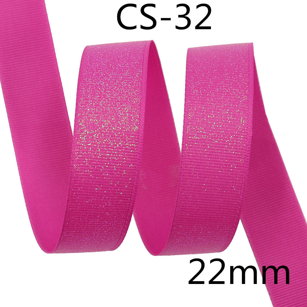 Glitter Ribbed Ribbon 38mm Sparkle Gift Wrapping Craft Decoration Band
