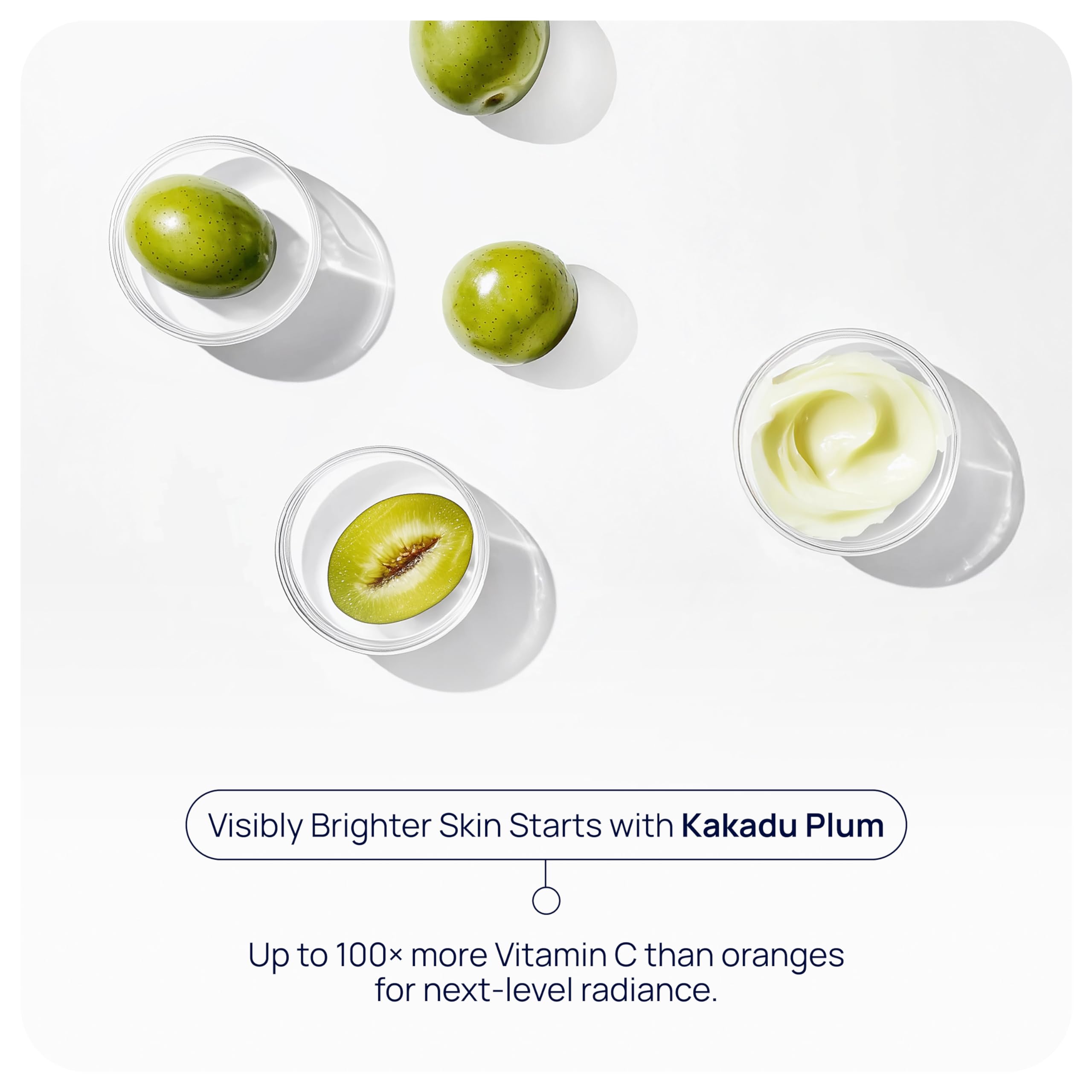 Lift & Glow Organic Eye Cream - Kakadu Plum & Spirulina (1 fl oz)
