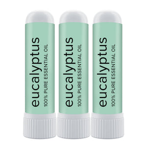MOXĒ Eucalyptus Essential Oil Nasal Inhaler, Sinus & Congestion Relief, Daily Relaxation, Stress Relief,