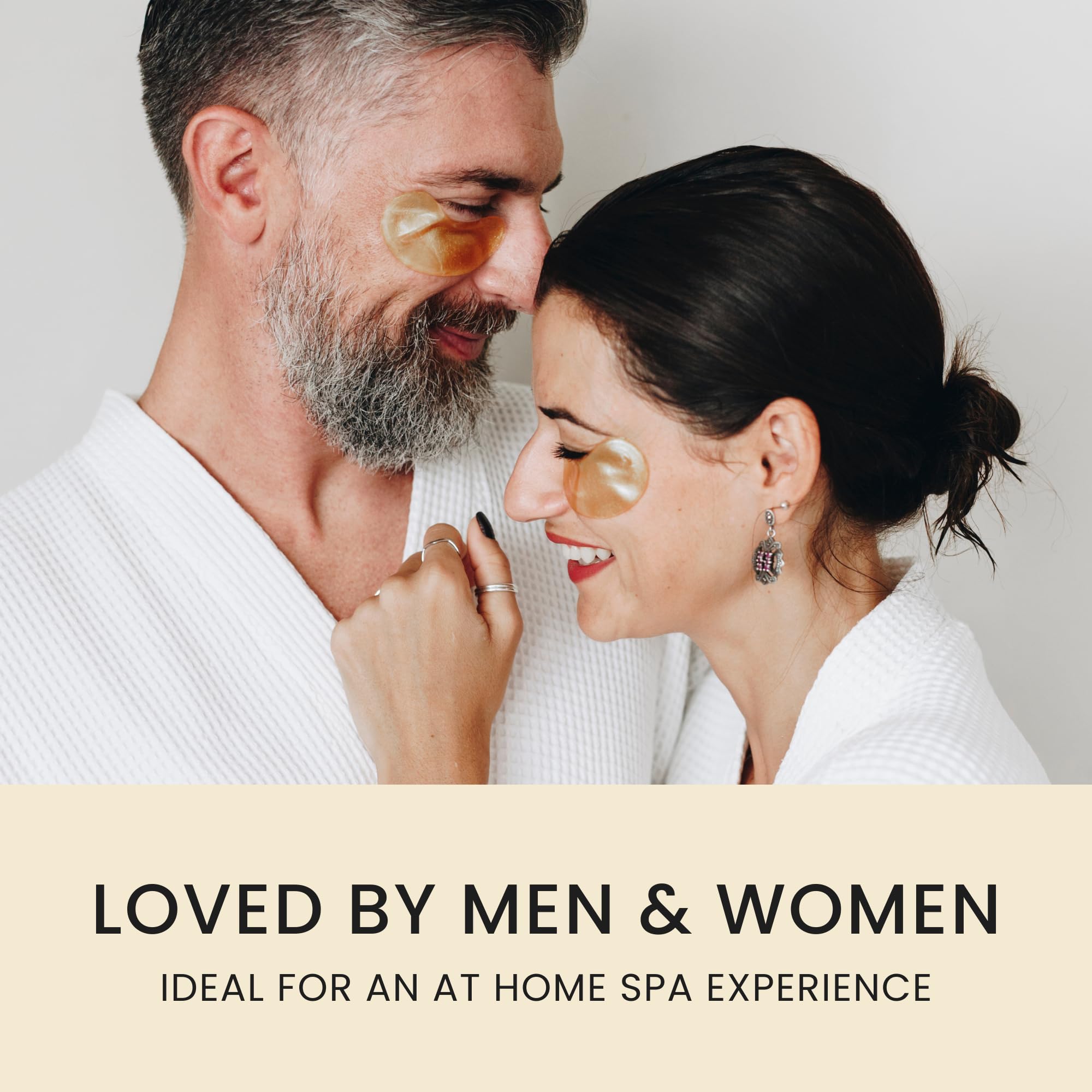 24K Gold Luxury Under Eye Patches - Radiant Glow (16 Pairs)