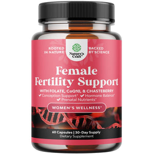 Fertility Supplement for Women with Prenatal Multivitamins - Female Fertility Support 