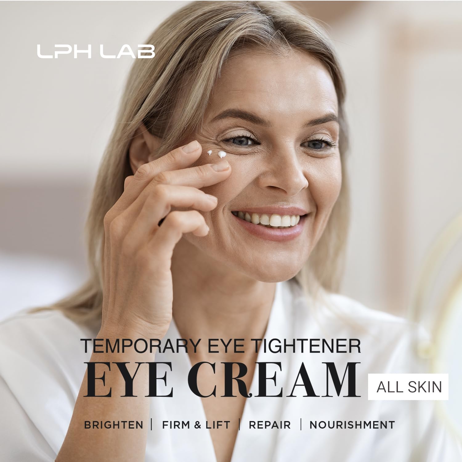 LPH LAB Temporary Eye Tightener (2 Pack) - Instant Under-Eye Bag & Dark Circle Remover