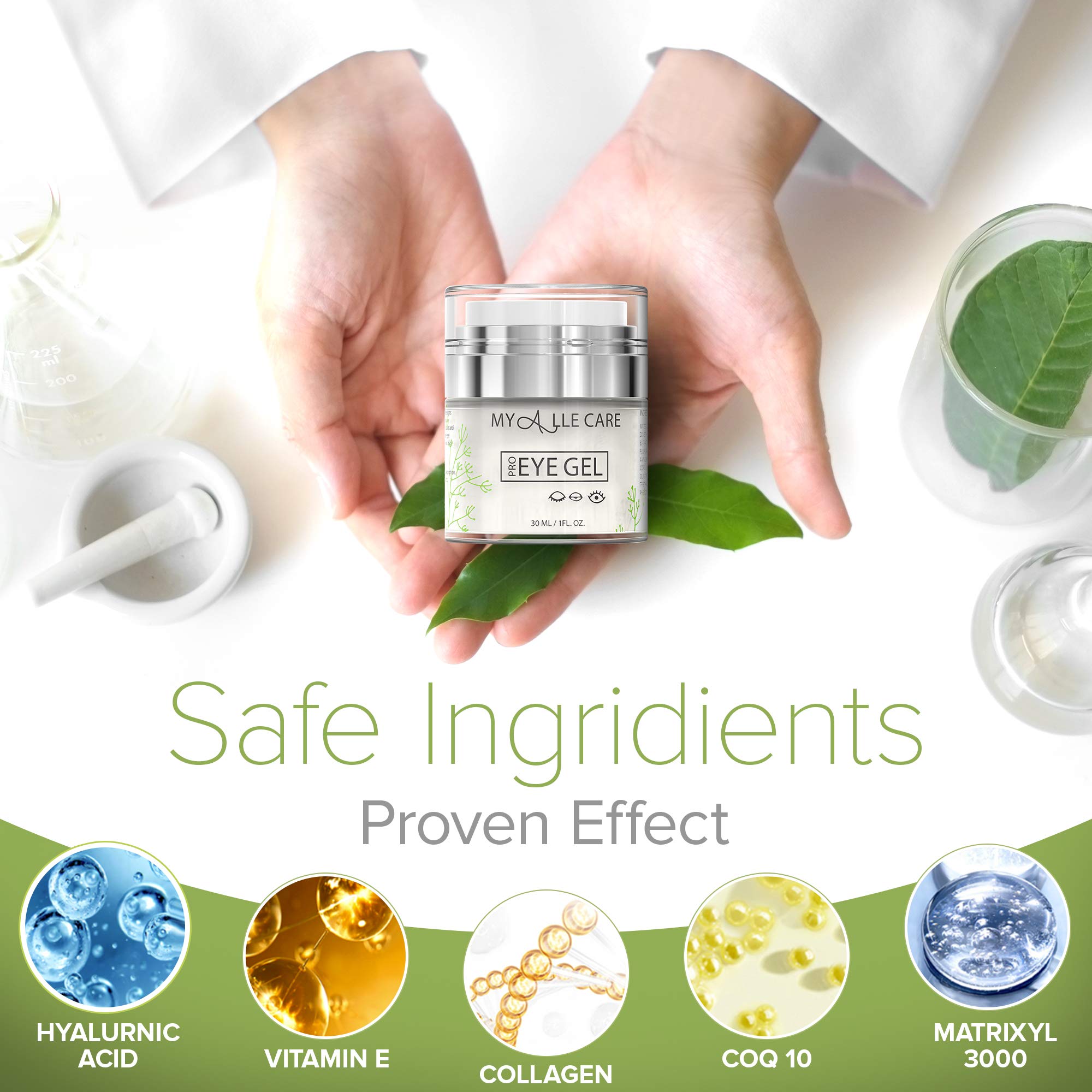 Hyaluronic Acid Hydrating Eye Gel - Dark Circles & Puffiness Relief