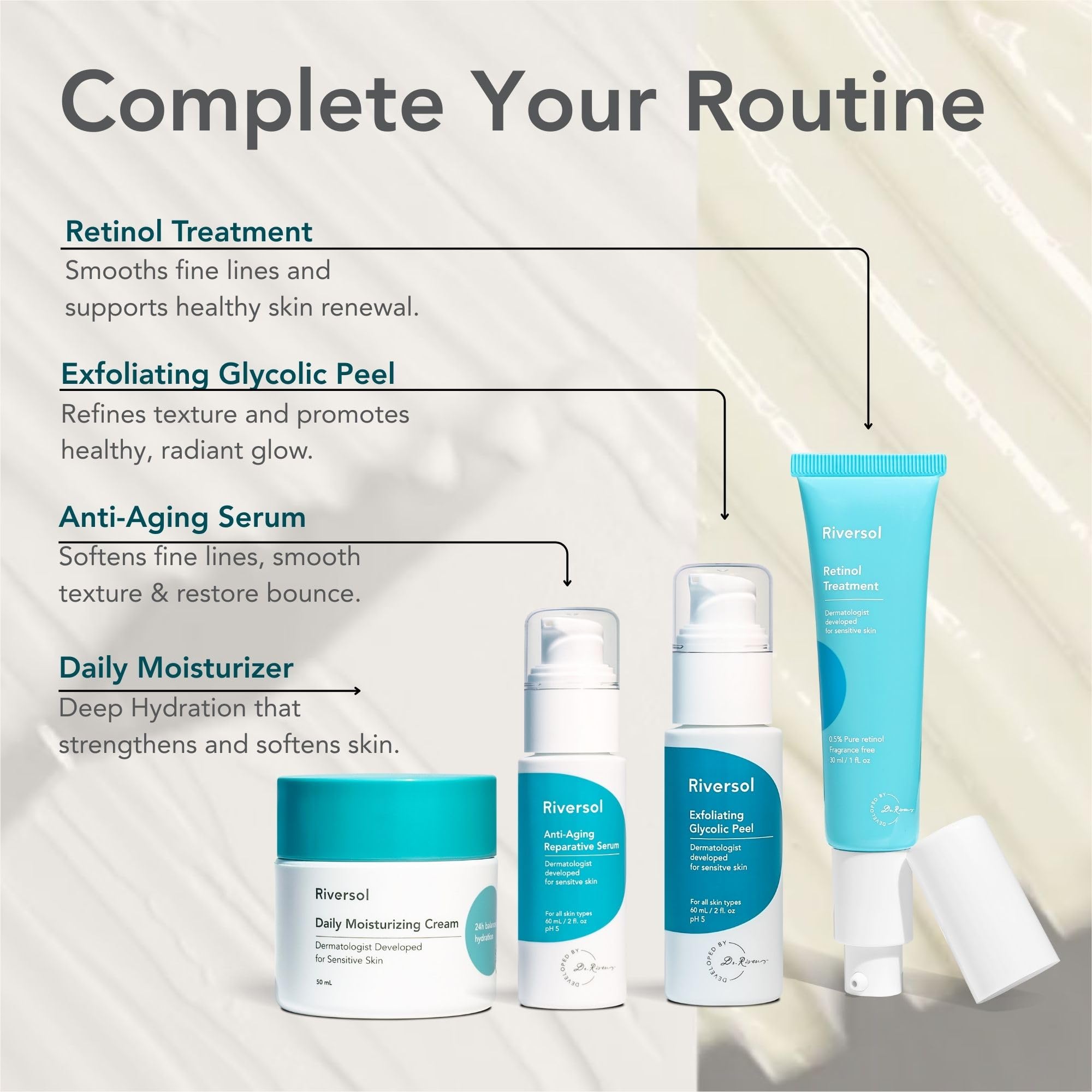 Riversol Dark Circle & Puffy Eye Cream – Matrixyl Multi-Peptide (15ml)