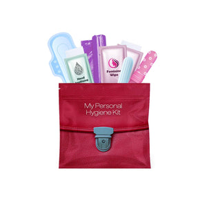 Menstrual Kit All-in-One | Convenience on The Go | Single Period Kit Pack for Travelling, Tweens