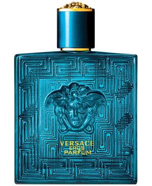 Versace Eros Parfum for Men 3.4 oz luxury fragrance spray bottle