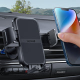 Car Phone Mount Vent Holder, 4-Lock Stable, 360° Rotation, Fits Thick Cases