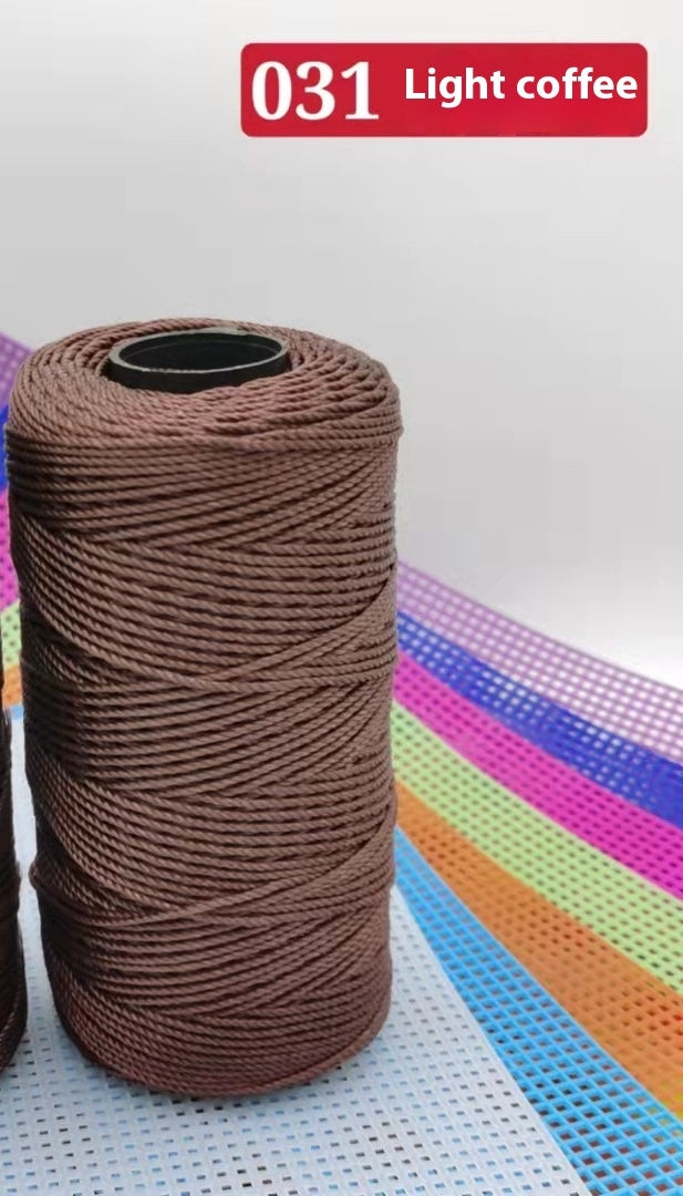 Ice Silk Yarn 1.5mm Polypropylene Crochet Thread DIY Knitting Yarn