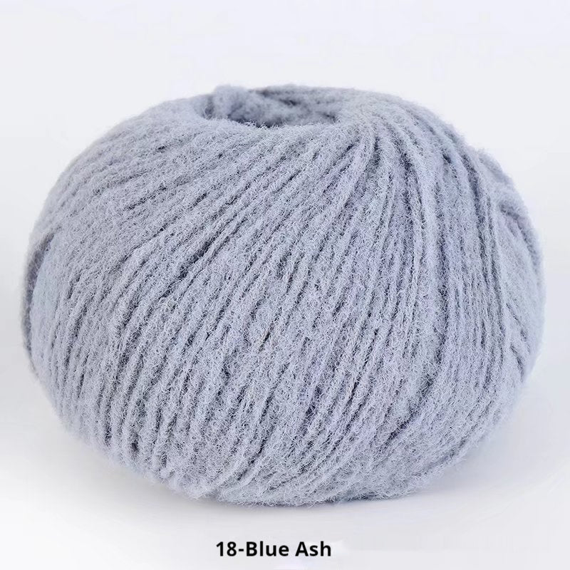 Velvet Yarn Soft Plush Wool Thread DIY Doll Crochet Craft Yarn Ball