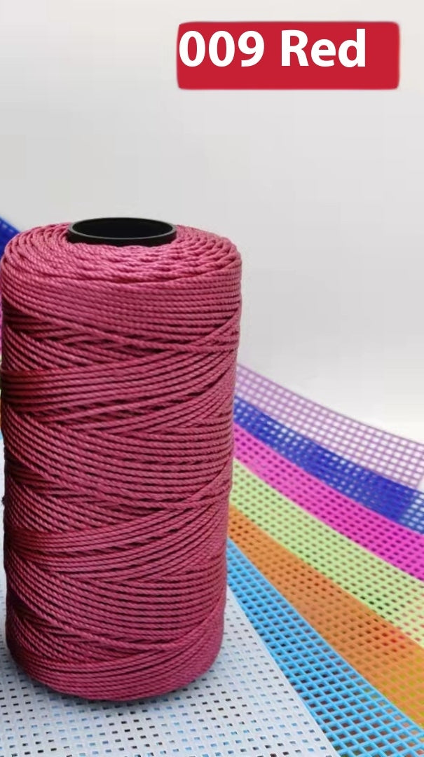 Ice Silk Yarn 1.5mm Polypropylene Crochet Thread DIY Knitting Yarn