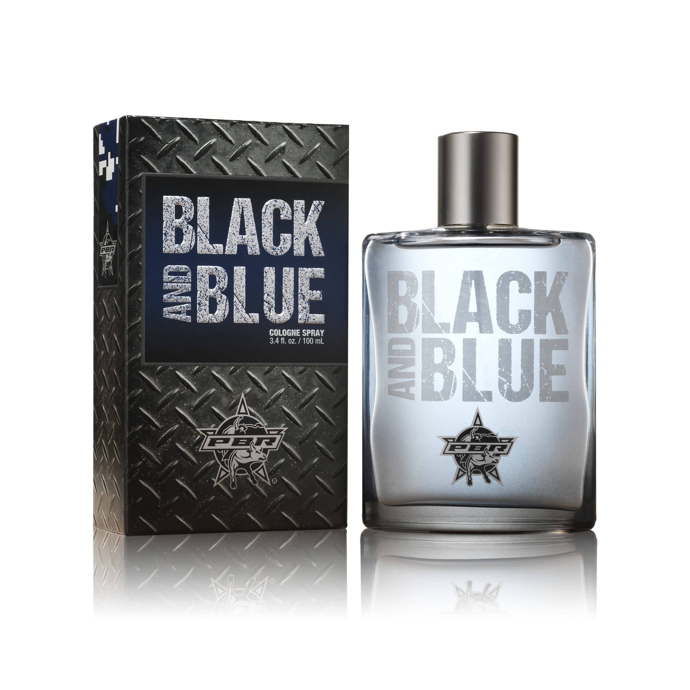 Tru Western PBR Black and Blue Men's Cologne, 3.4 fl oz (100 ml) - Crisp, Fresh, Spirited