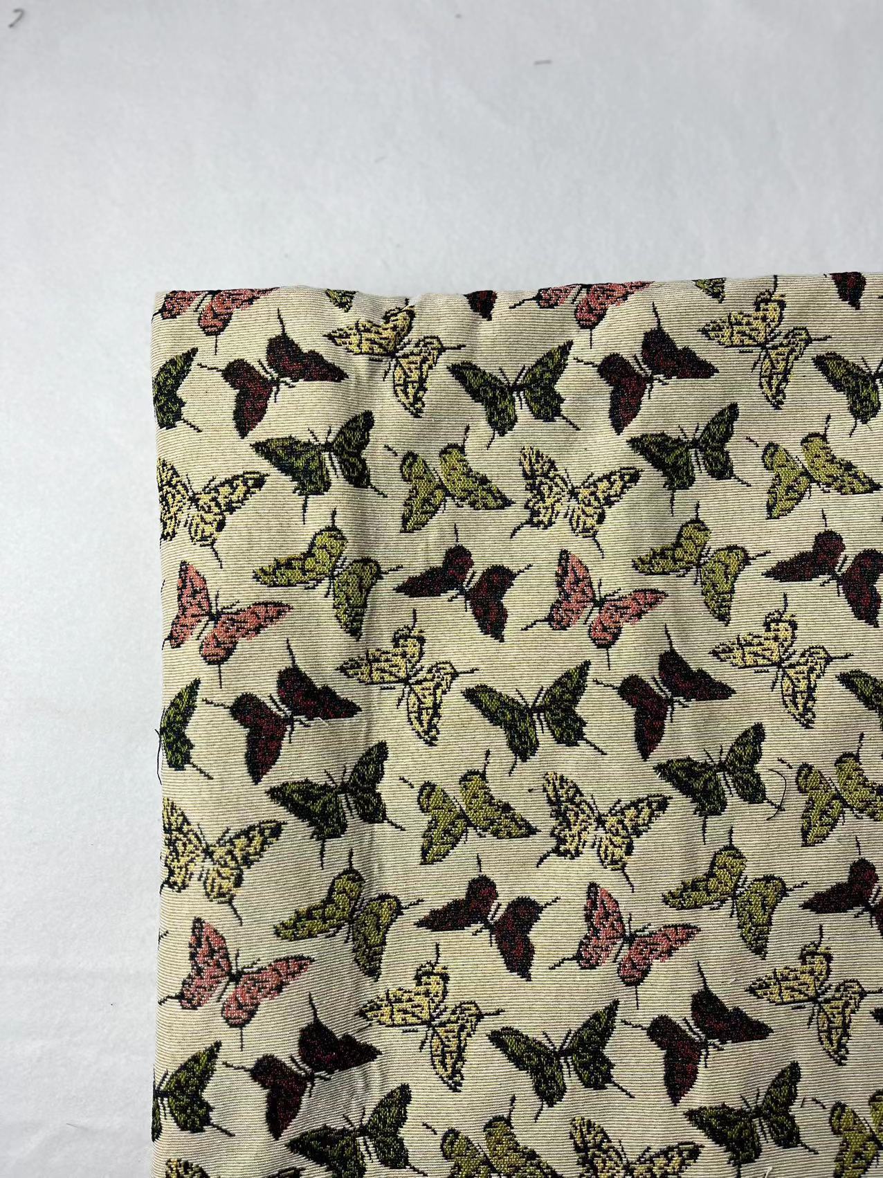 Ethnic Jacquard Fabric Polyester Upholstery Sewing Cloth 147cm Wide