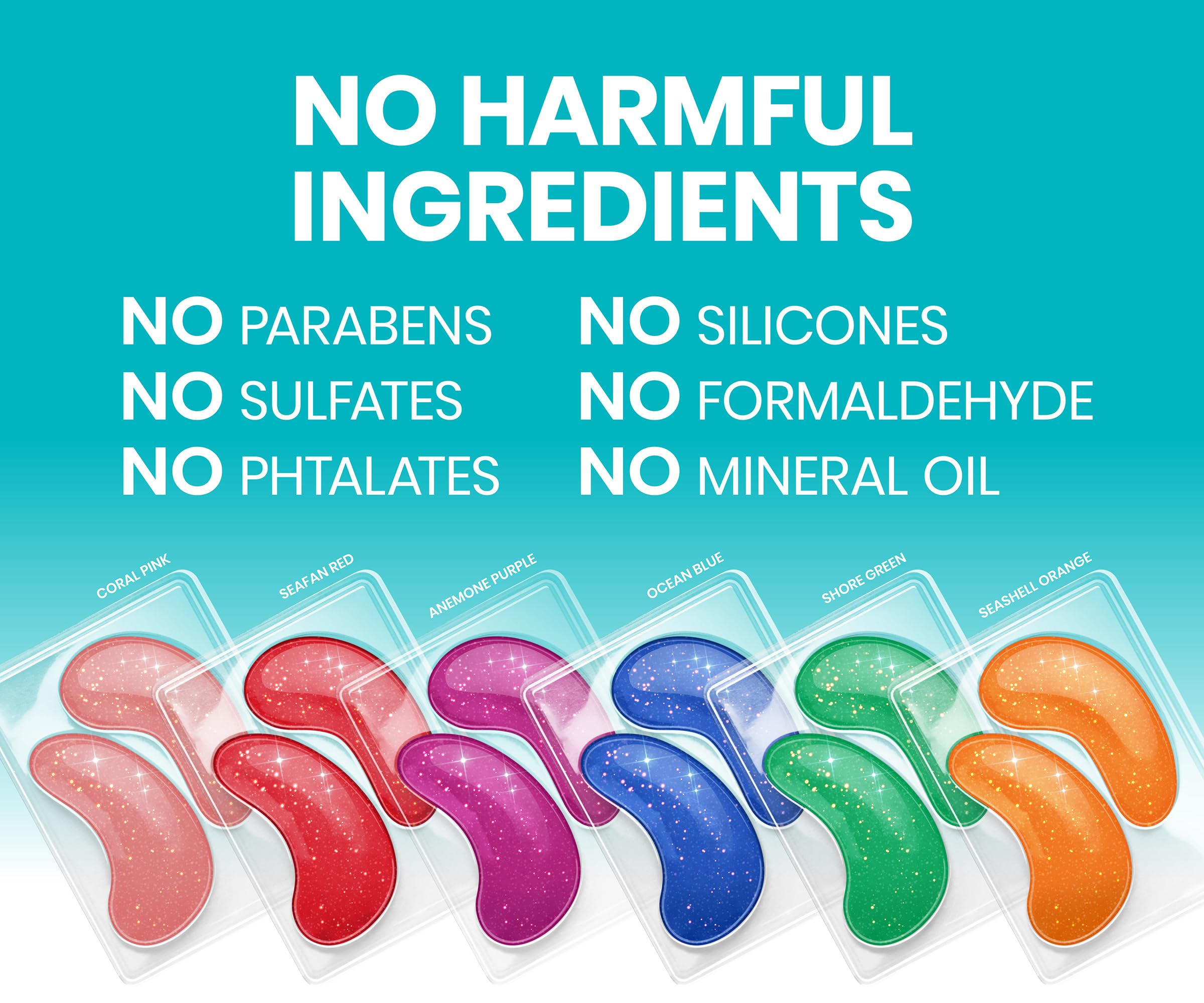 Stylia Collagen & Vitamin C Under Eye Patches - Vegan Eye Mask (30 Pairs)