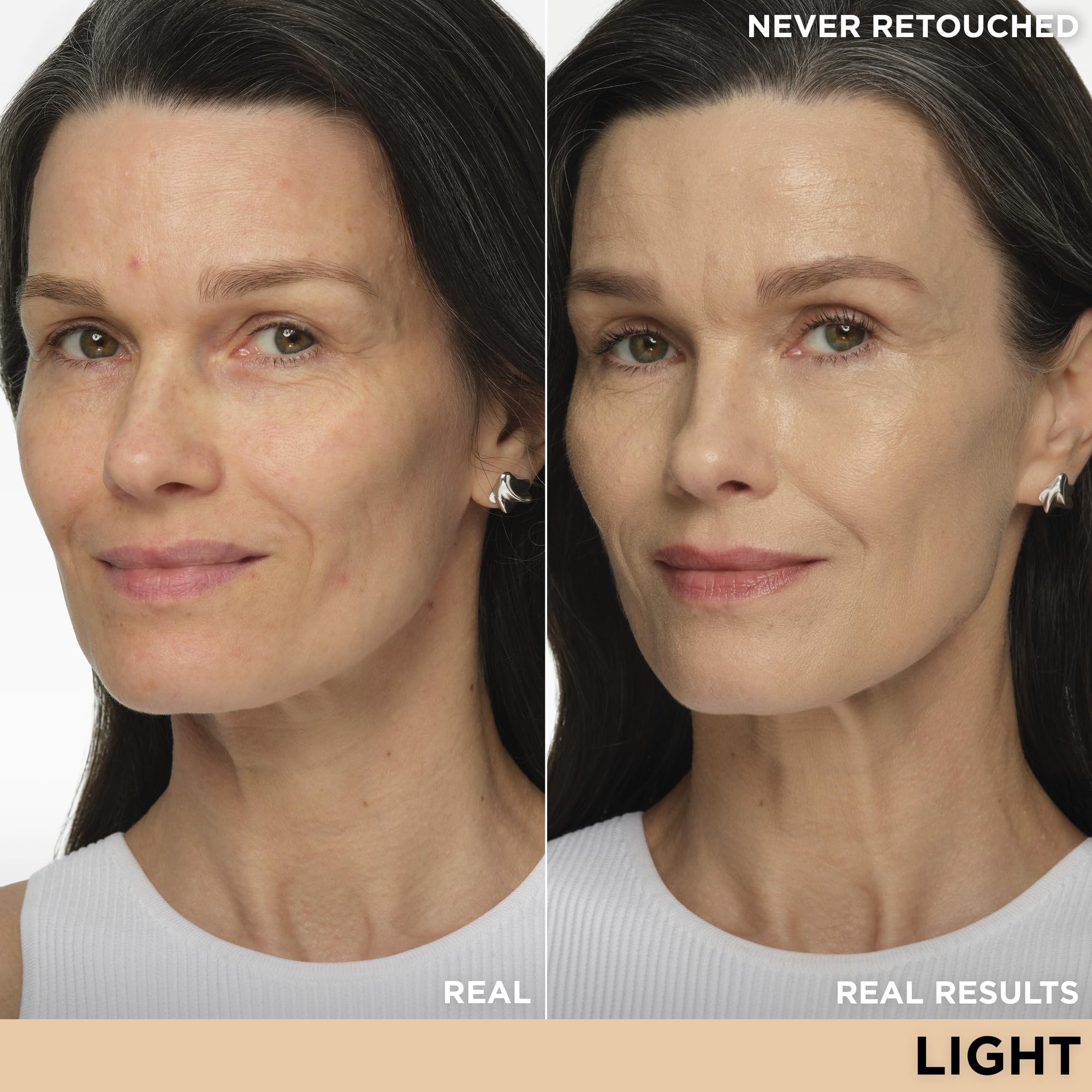IT Cosmetics CC+ Cream (Light) - Natural Full Coverage Foundation With SPF 50+, Color Corrector & Anti-Aging Hydrating Serum, Hyaluronic Acid + Peptides, Lightweight - 1.08 fl oz