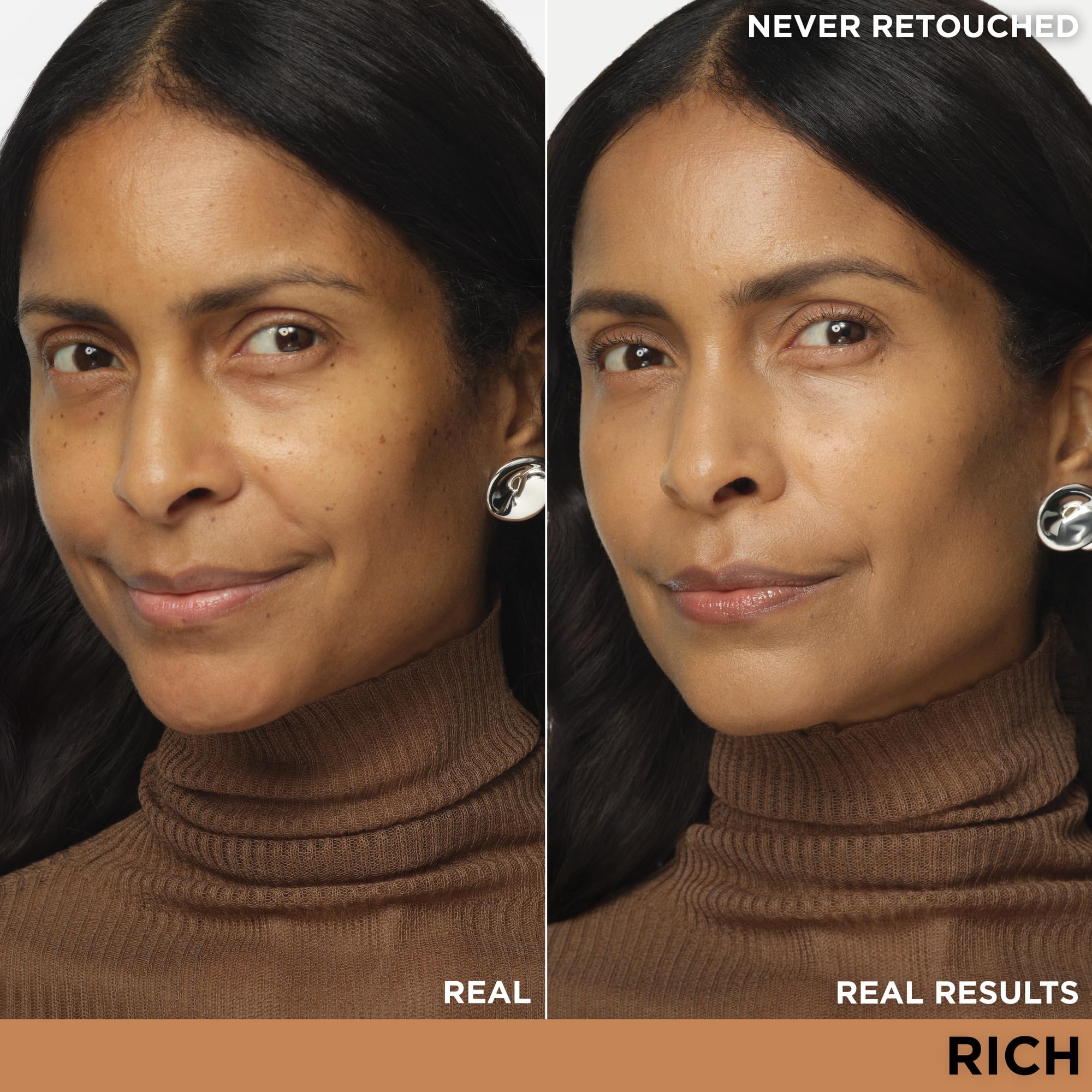 IT Cosmetics CC+ Cream (Rich) - Natural Full Coverage Foundation With SPF 50+, Color Corrector & Anti-Aging Hydrating Serum, Hyaluronic Acid + Peptides, Lightweight - 1.08 fl oz