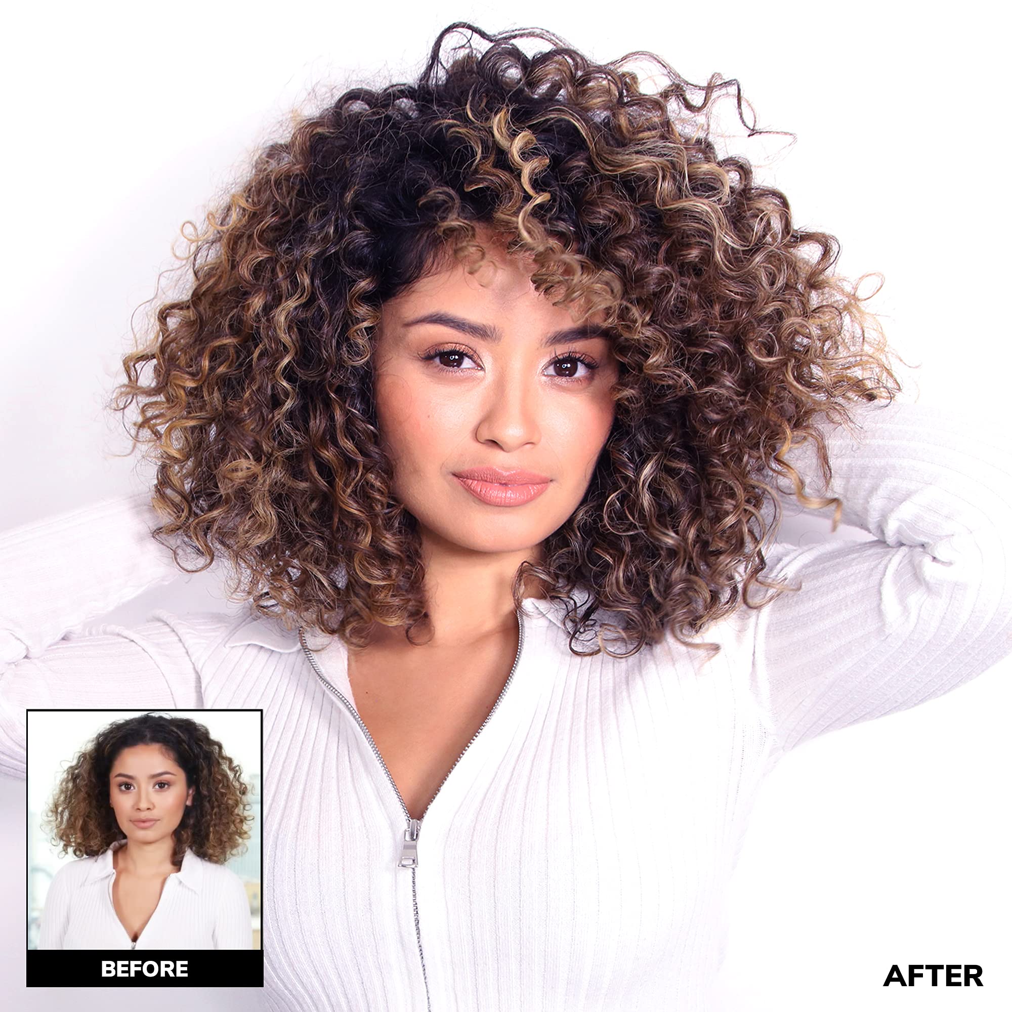 COLOR WOW Dream Curly Travel Size Kit – Color Security Shampoo & Conditioner (2.5 oz), Dream Coat for Curly Hair (2.5 oz), The ultimate curl collection