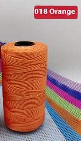 Ice Silk Yarn 1.5mm Polypropylene Crochet Thread DIY Knitting Yarn