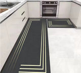 Non Slip Door Mat Crystal Velvet Floor Rug Washable Entryway Carpet