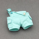 Fashion Doll Overalls Mini Suspender Pants Cute Outfit Clothes Accessories