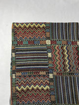 Ethnic Jacquard Fabric Polyester Upholstery Sewing Cloth 147cm Wide