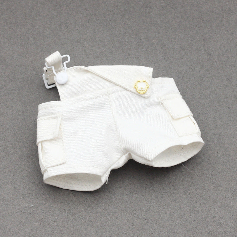 Fashion Doll Overalls Mini Suspender Pants Cute Outfit Clothes Accessories