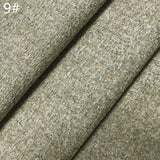 Solid Linen Fabric Coarse Cloth Upholstery Sewing Material 1 Meter