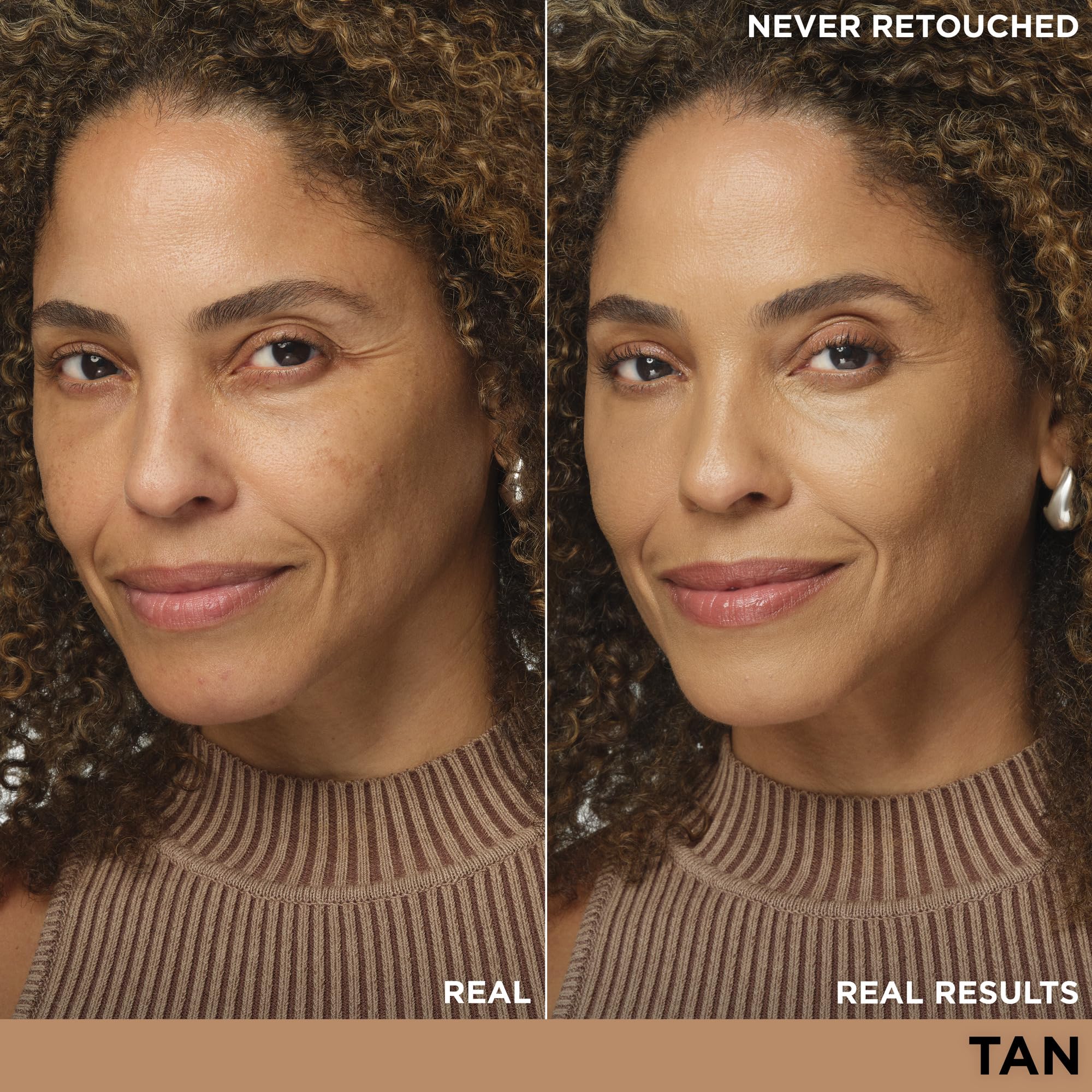IT Cosmetics CC+ Cream (Tan) - Natural Full Coverage Foundation With SPF 50+, Color Corrector & Anti-Aging Hydrating Serum, Hyaluronic Acid + Peptides, Lightweight - 1.08 fl oz