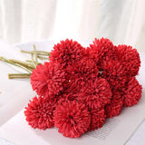 Artificial Dandelion Chrysanthemum Silk Flower Bouquet Home Wedding Decor