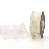 Fishtail Mesh Ribbon 4cm Colorful Wave Ribbon DIY Flower Bouquet Wrap