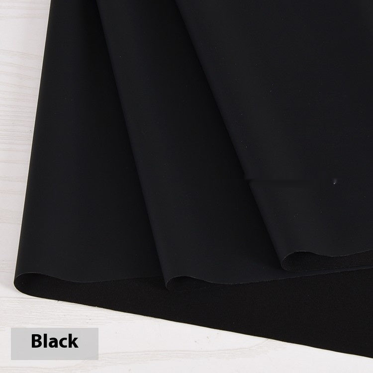 High Elastic Matte Faux Leather Fabric 1M Soft PU Leather DIY Sewing Material