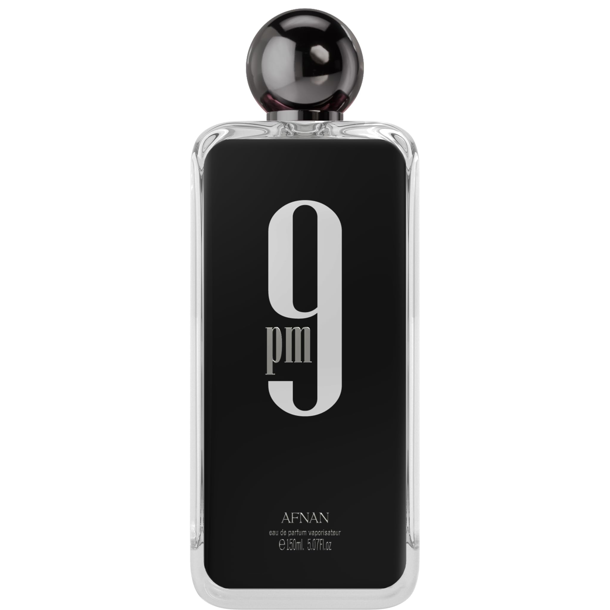 Afnan 9 PM Eau de Parfum for Men 5.0 fl oz fragrance bottle