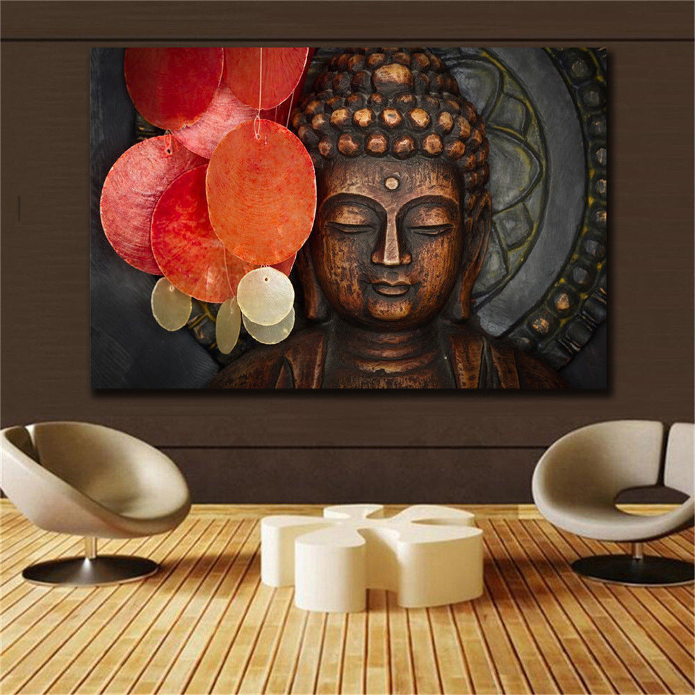buddha canvas wall art hd inkjet modern unframed painting home decor