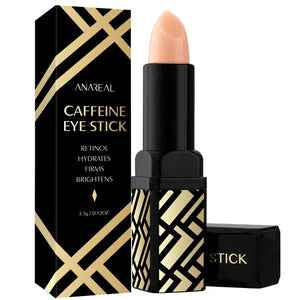 Caffeine under eye balm stick with retinol for dark circles puffiness and hydrating eye care