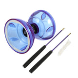 Chinese Diabolo Yoyo Juggling Toy Set with Bearing Sticks for Kids Beginners Fitness Fun
