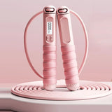 Electronic Counting Jump Rope Digital Skipping Rope with Screen Fitness Workout Rope for Weight Loss Training