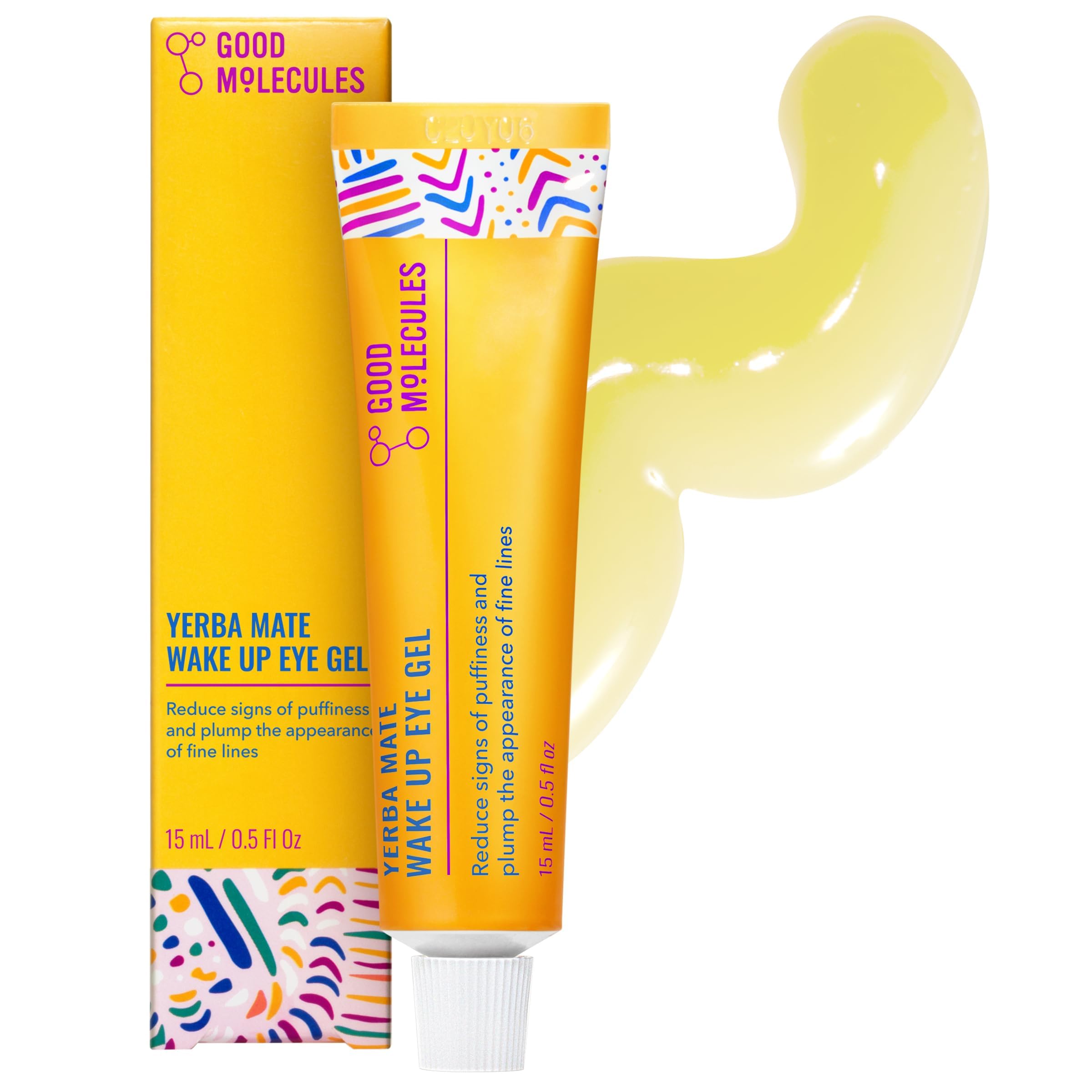 Good Molecules Yerba Mate Wake Up Eye Gel tube